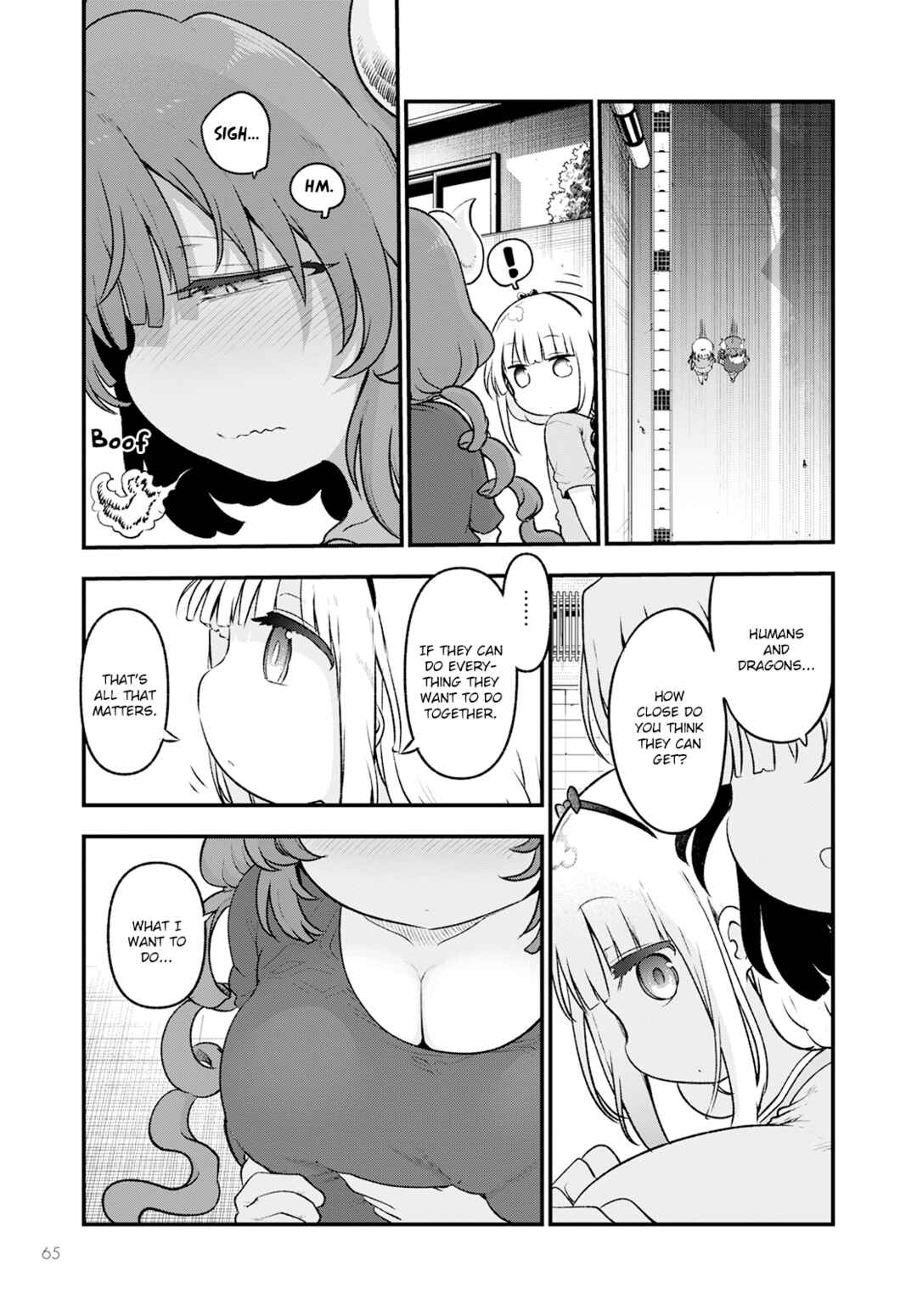 Kobayashi-san Chi no Maid Dragon Chapter 130 page 4