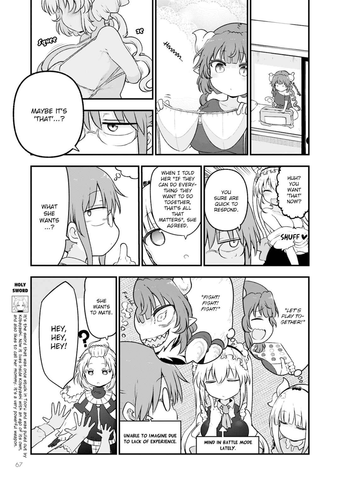 Kobayashi-san Chi no Maid Dragon Chapter 130 page 6