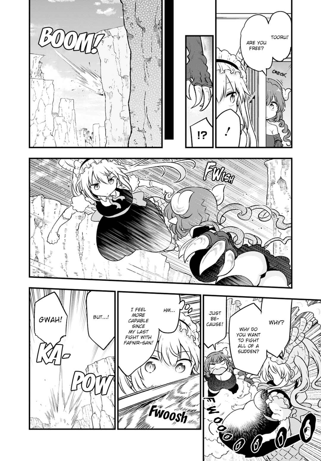 Kobayashi-san Chi no Maid Dragon Chapter 130 page 7