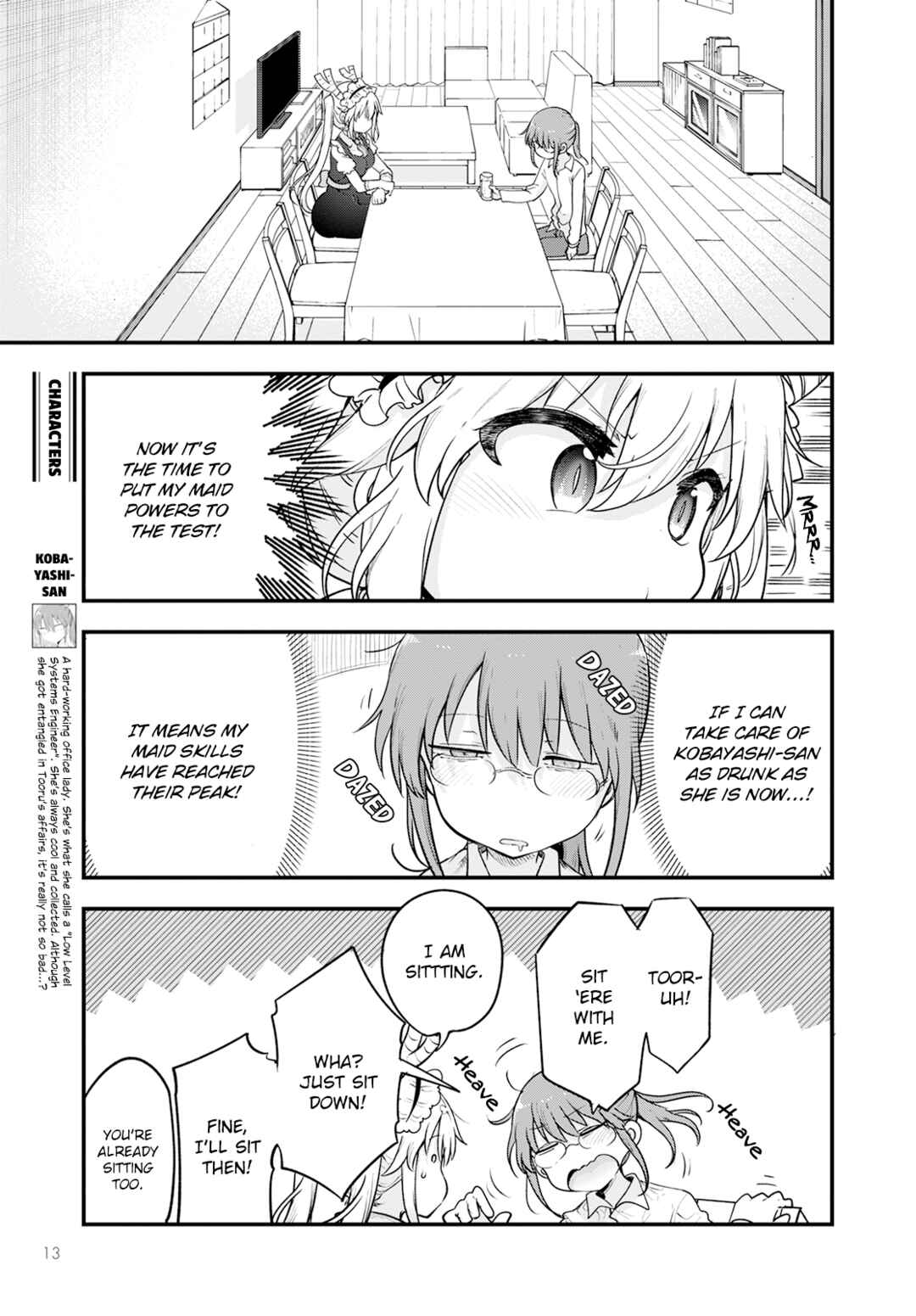 Kobayashi-san Chi no Maid Dragon Chapter 132 page 2