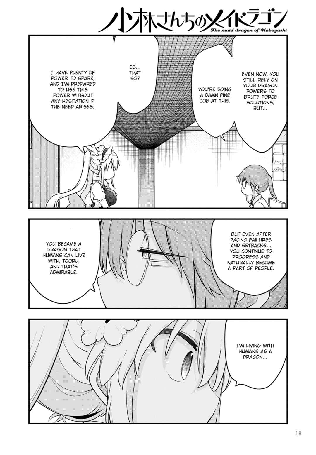 Kobayashi-san Chi no Maid Dragon Chapter 132 page 7