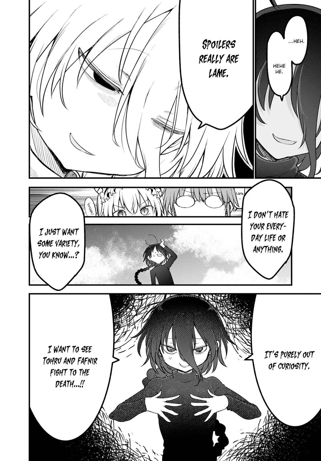 Kobayashi-san Chi no Maid Dragon Chapter 141 page 9