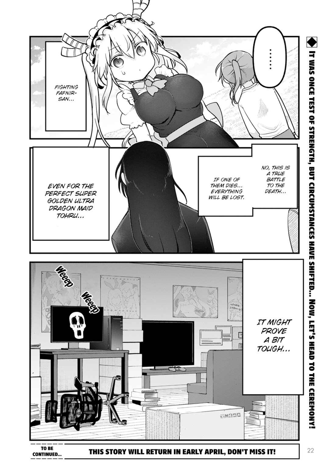 Kobayashi-san Chi no Maid Dragon Chapter 141 page 15
