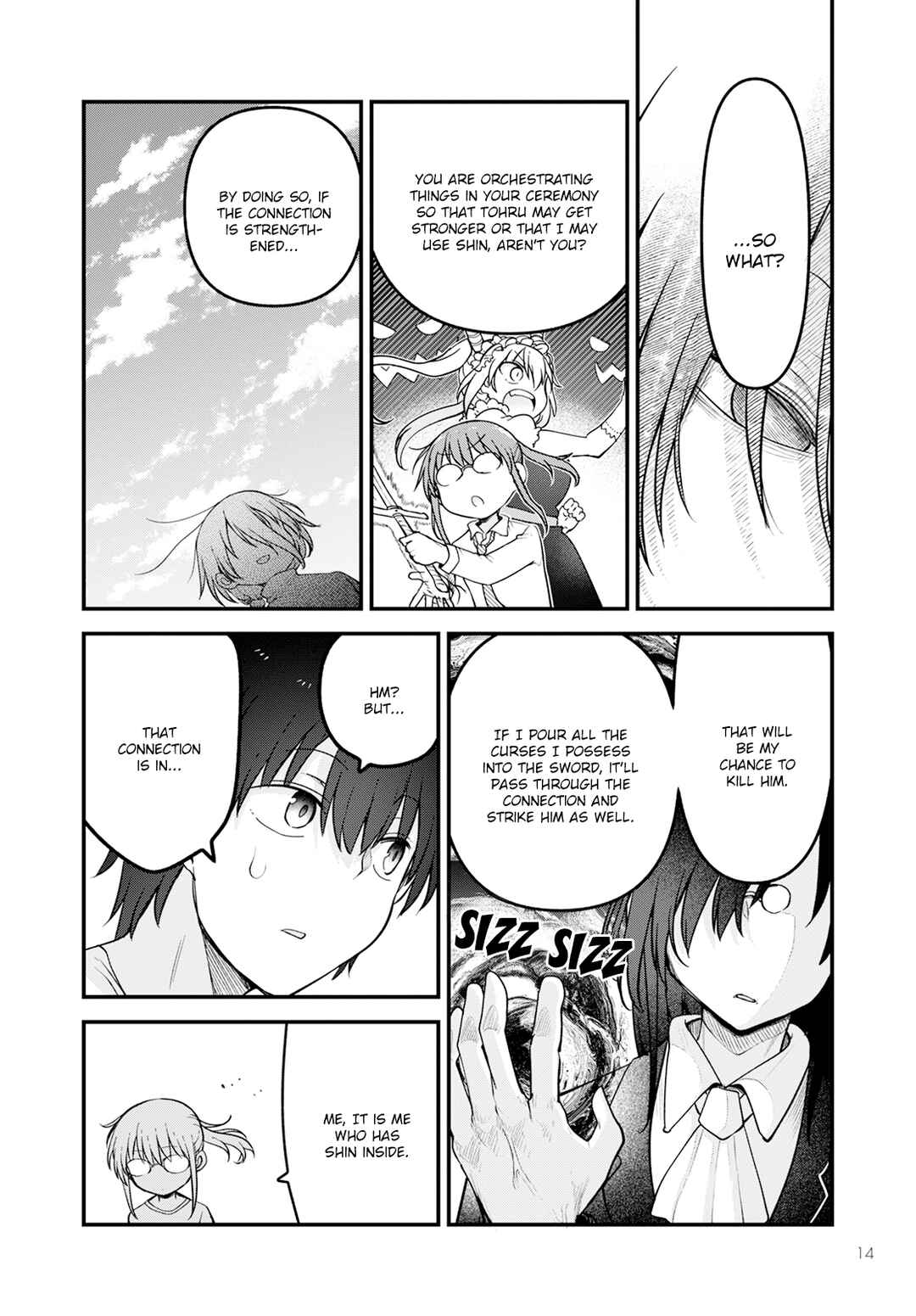 Kobayashi-san Chi no Maid Dragon Chapter 141 page 7