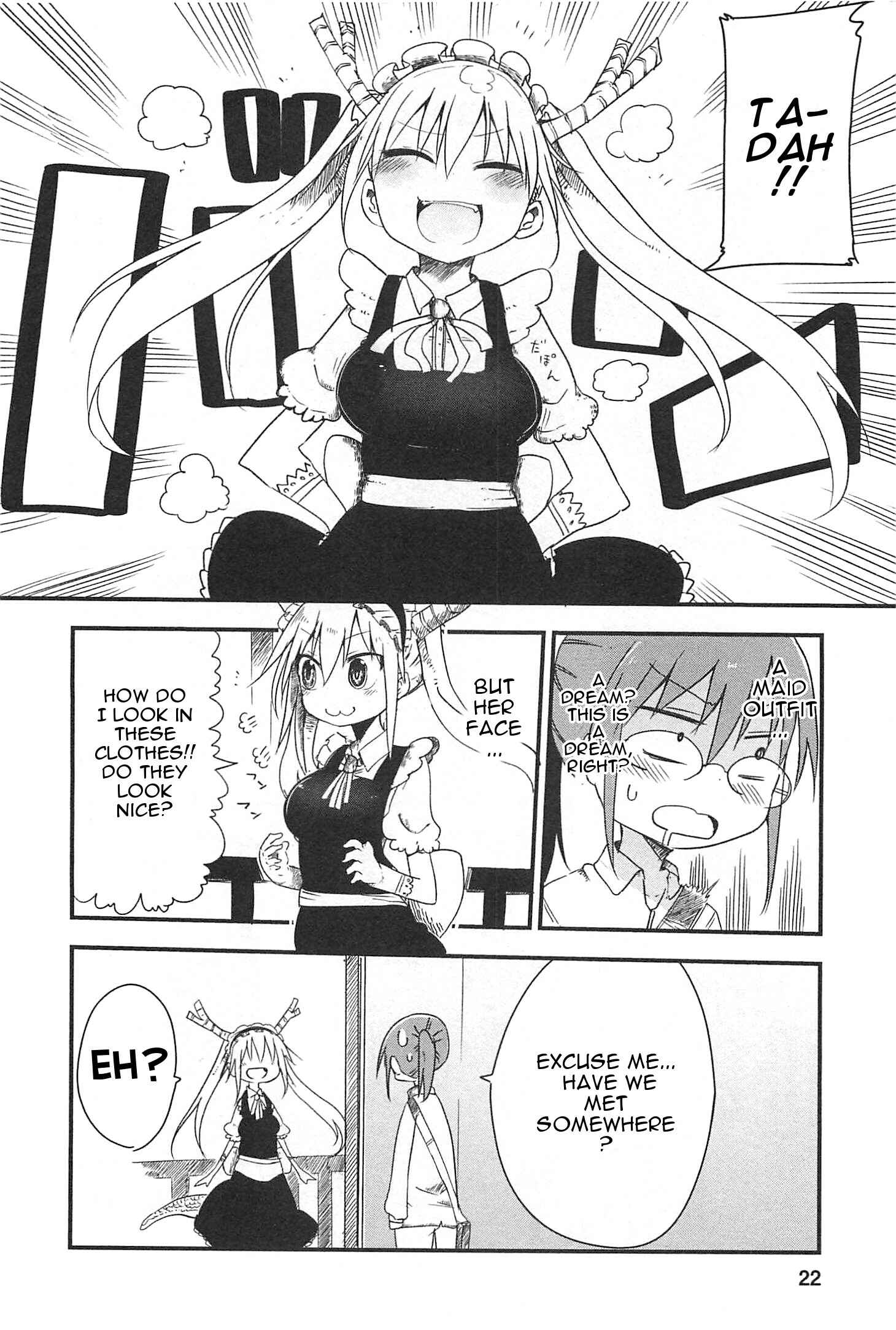 Kobayashi-san Chi no Maid Dragon Chapter 2 page 3
