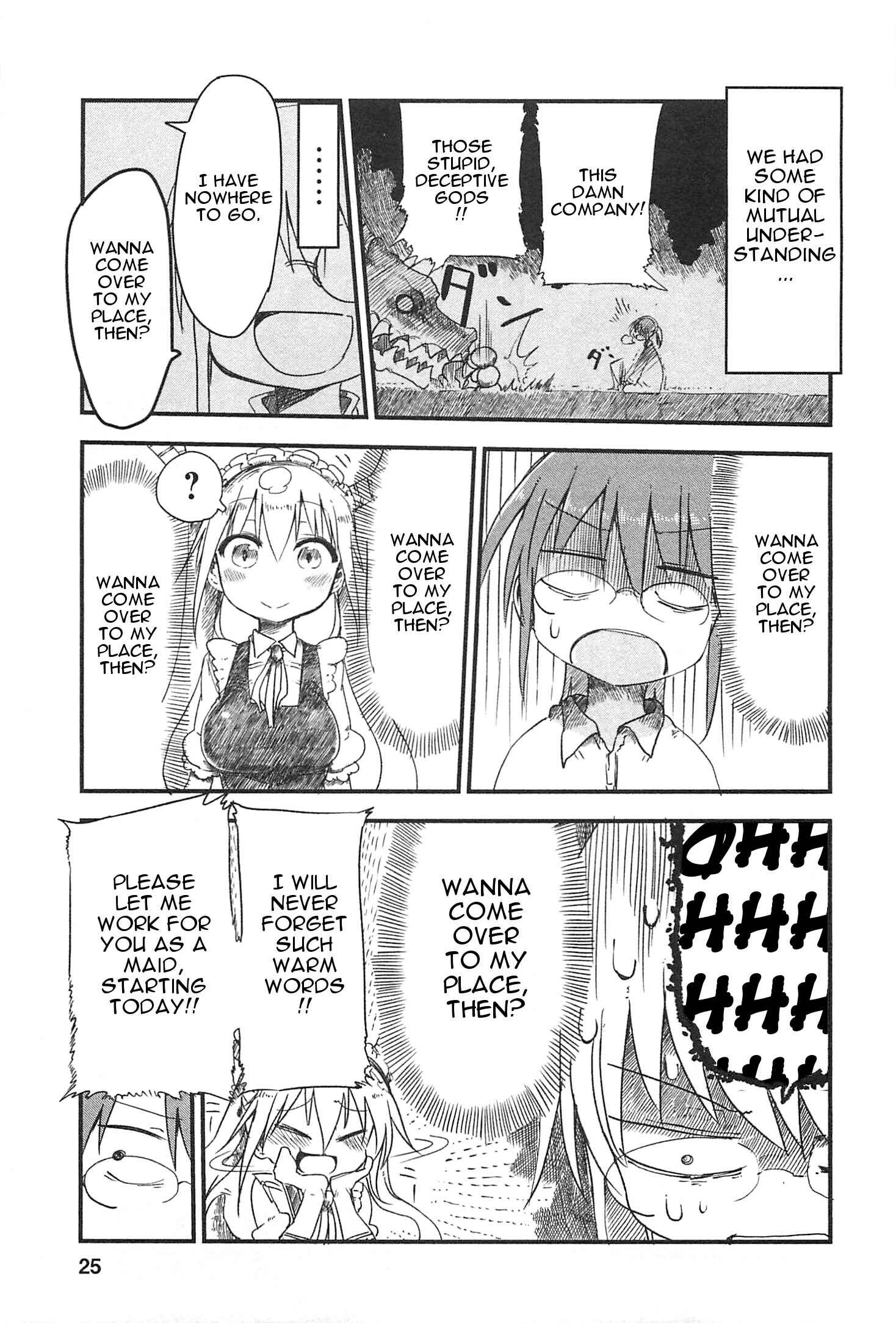 Kobayashi-san Chi no Maid Dragon Chapter 2 page 6