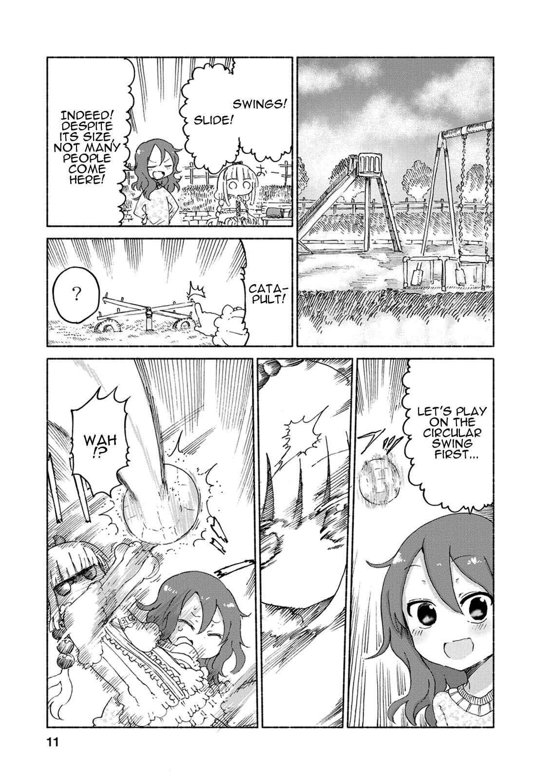 Kobayashi-san Chi no Maid Dragon Chapter 21 page 9