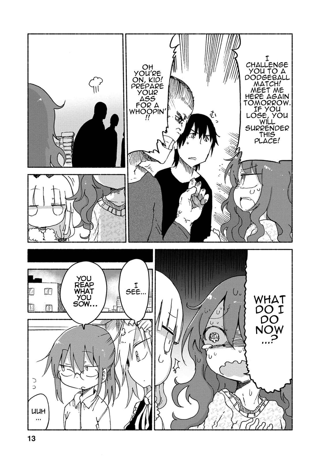 Kobayashi-san Chi no Maid Dragon Chapter 21 page 11