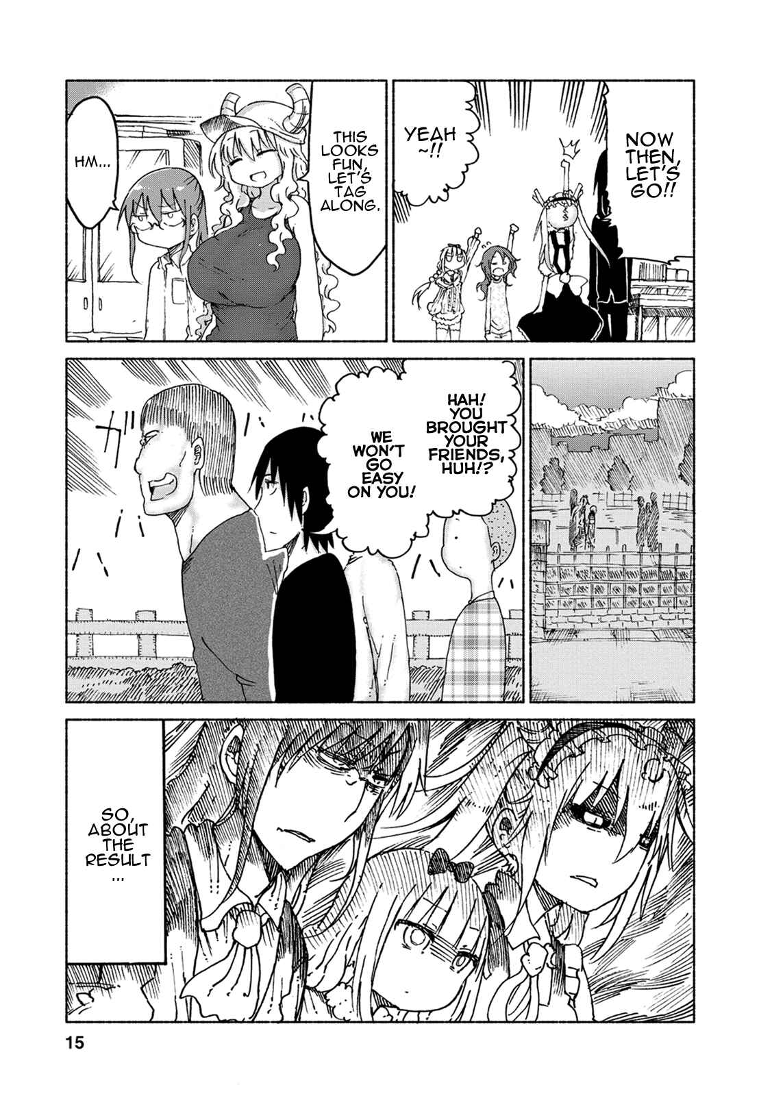 Kobayashi-san Chi no Maid Dragon Chapter 21 page 13