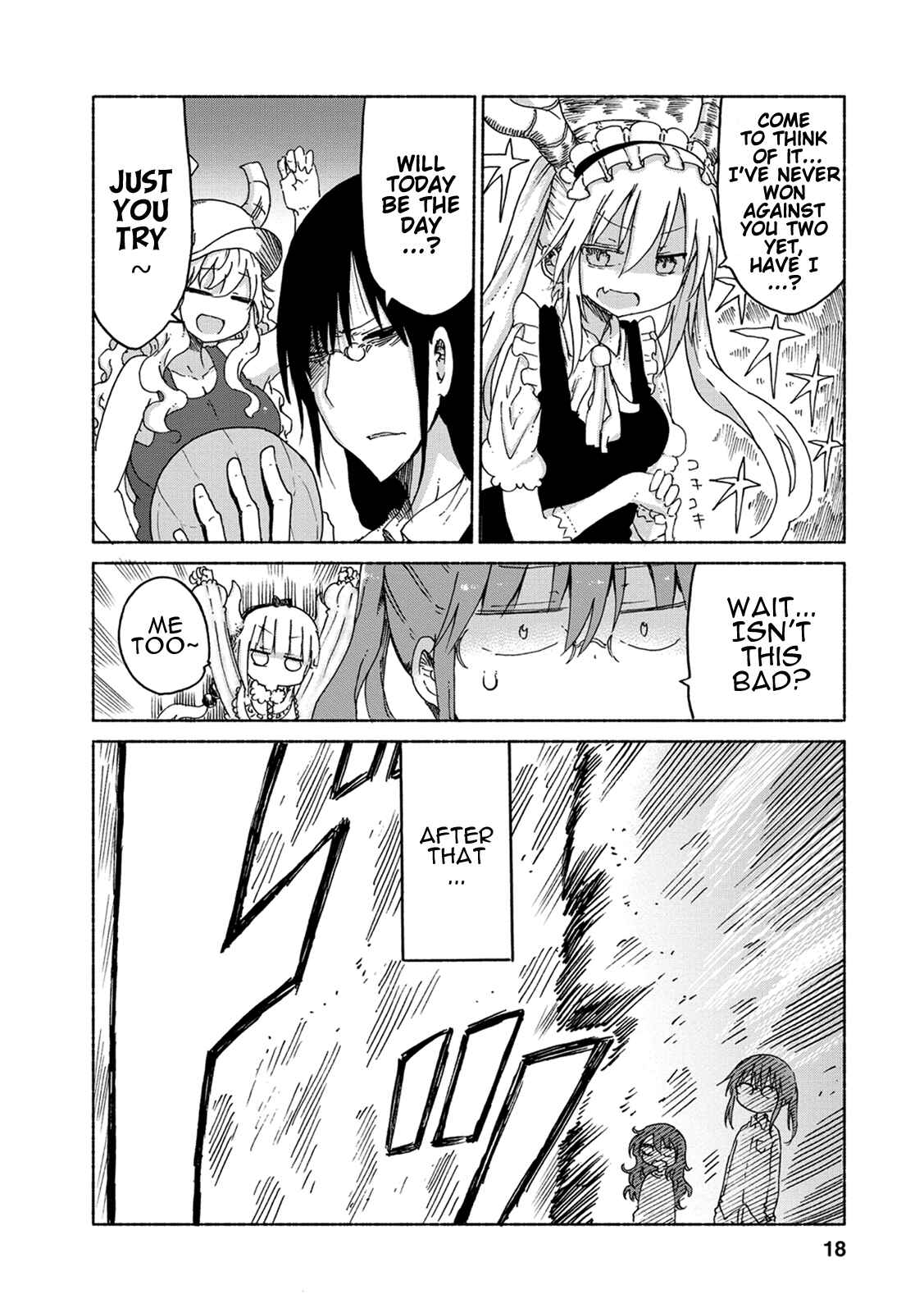 Kobayashi-san Chi no Maid Dragon Chapter 21 page 16