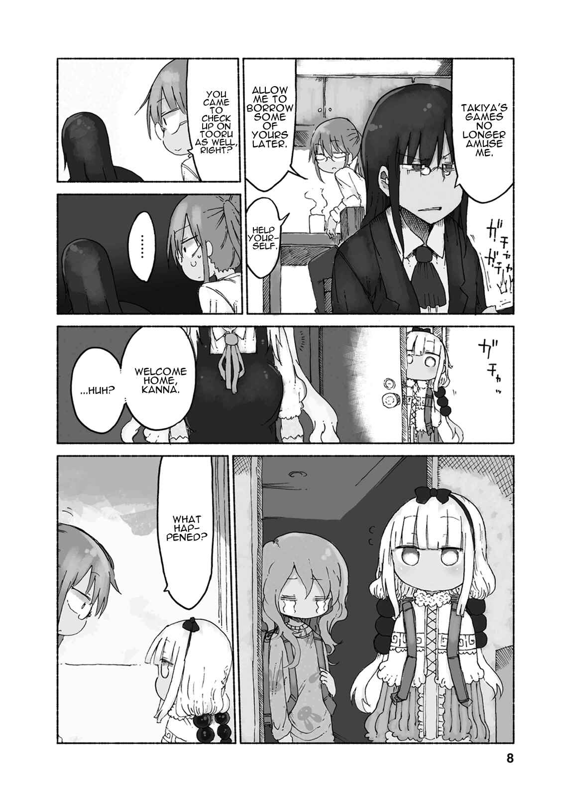 Kobayashi-san Chi no Maid Dragon Chapter 21 page 6