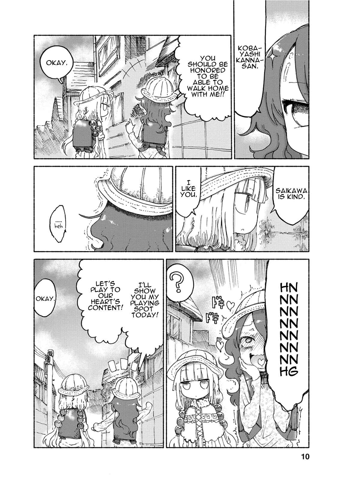 Kobayashi-san Chi no Maid Dragon Chapter 21 page 8