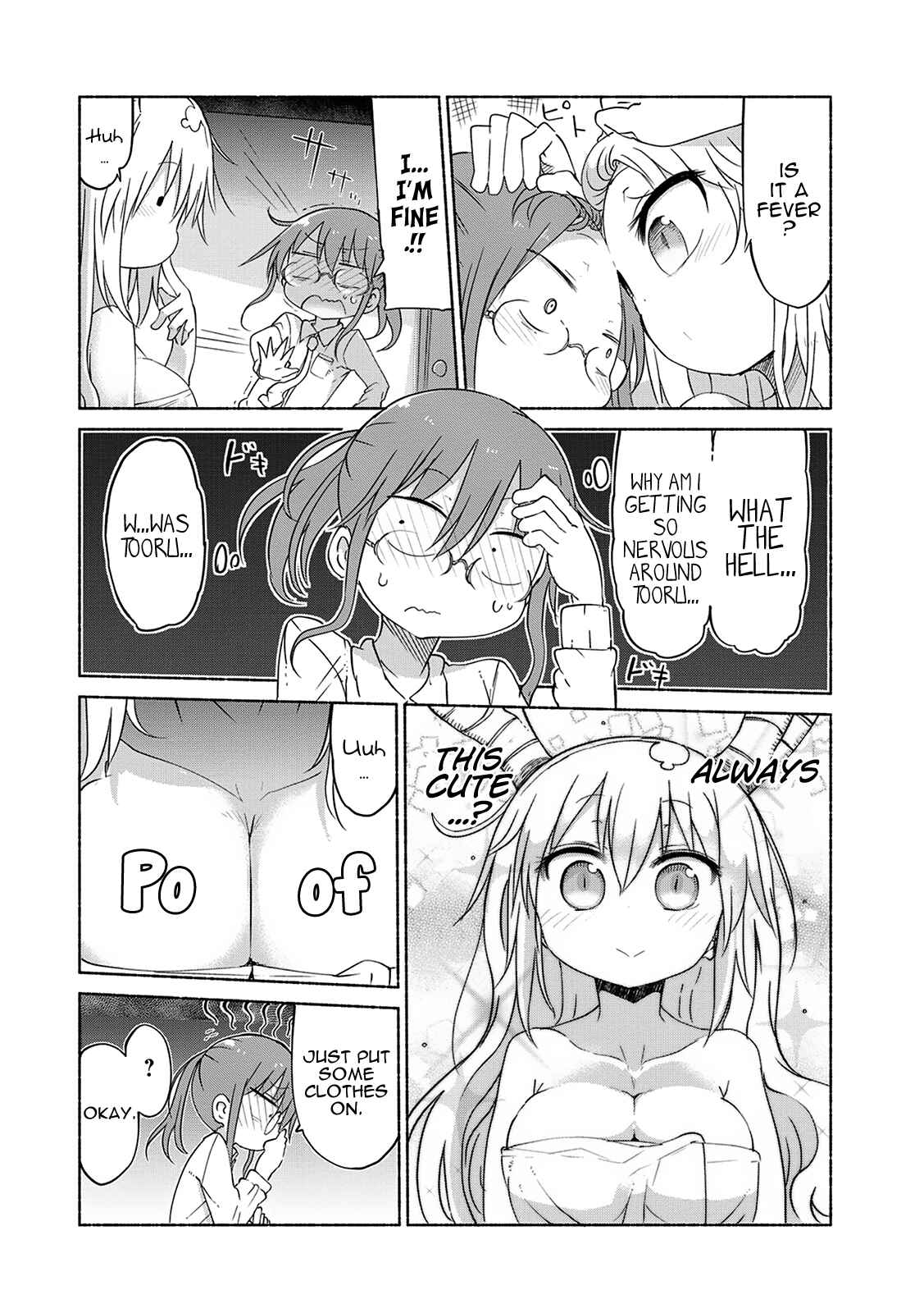 Kobayashi-san Chi no Maid Dragon Chapter 37 page 2