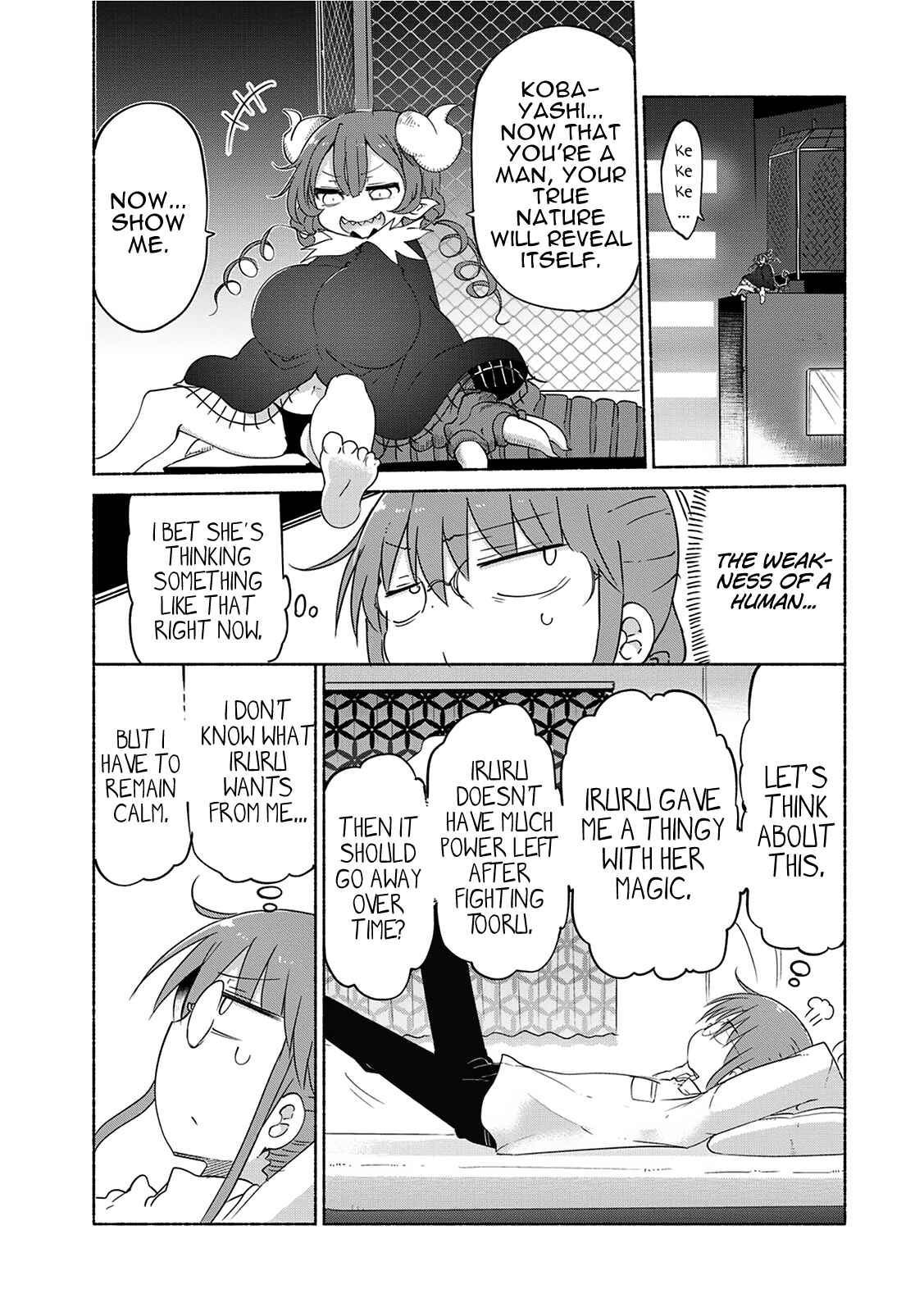 Kobayashi-san Chi no Maid Dragon Chapter 37 page 3
