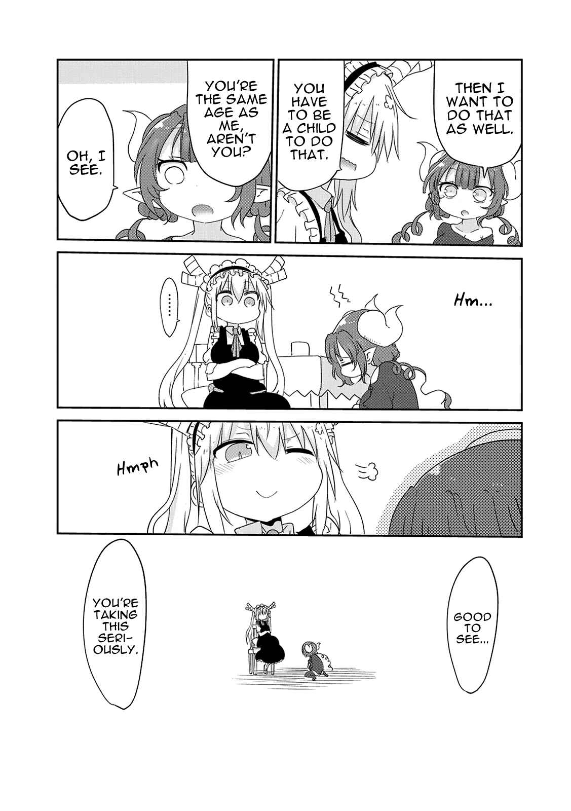 Kobayashi-san Chi no Maid Dragon Chapter 39 page 9