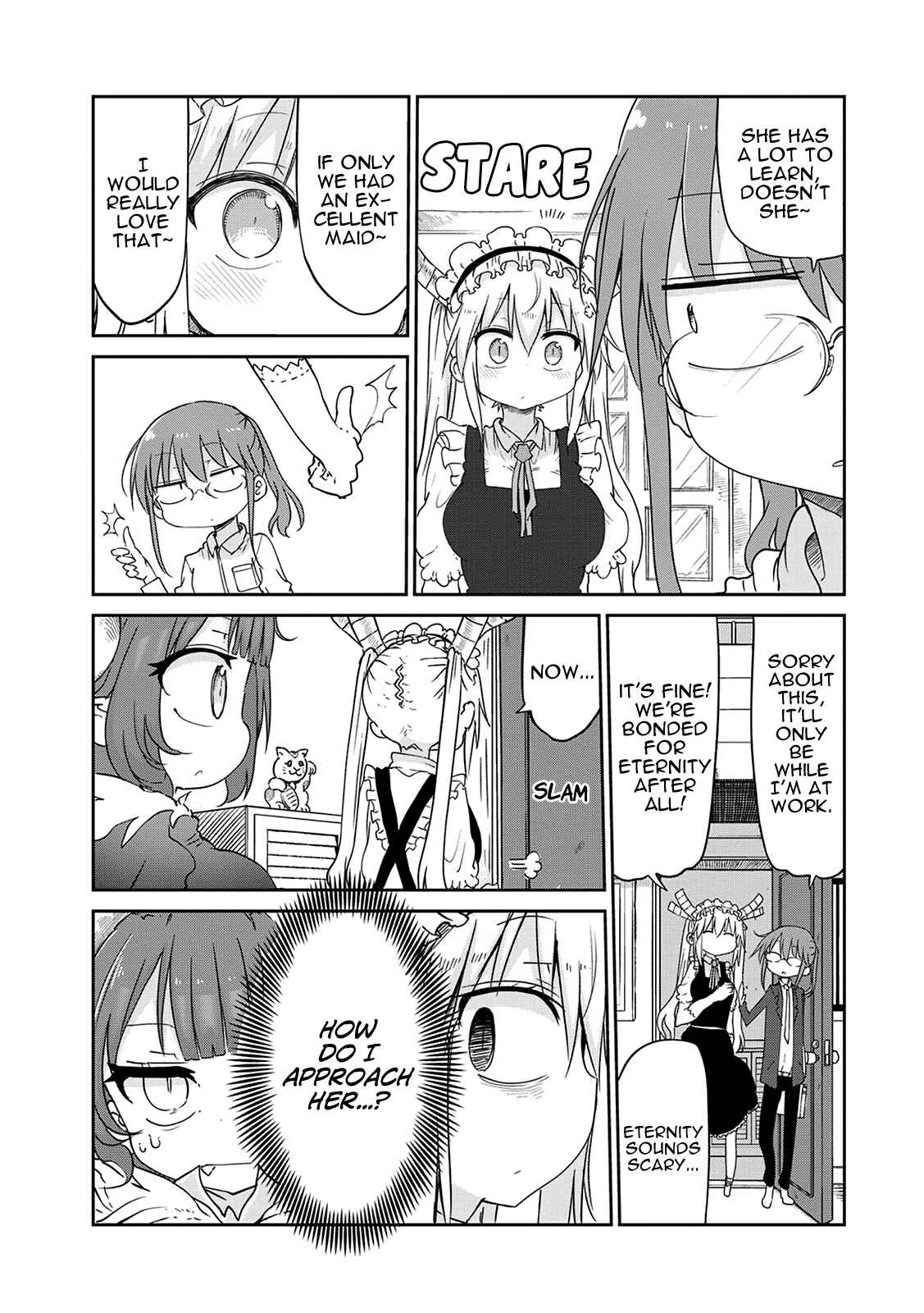 Kobayashi-san Chi no Maid Dragon Chapter 39 page 3