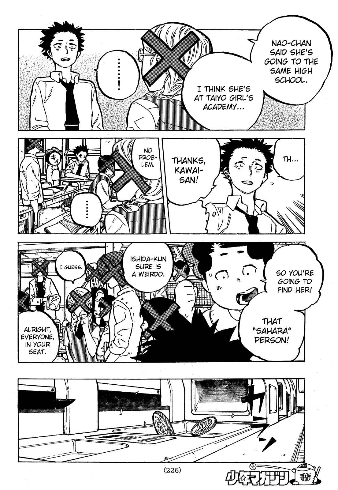 Koe no Katachi Chapter 15 page 14