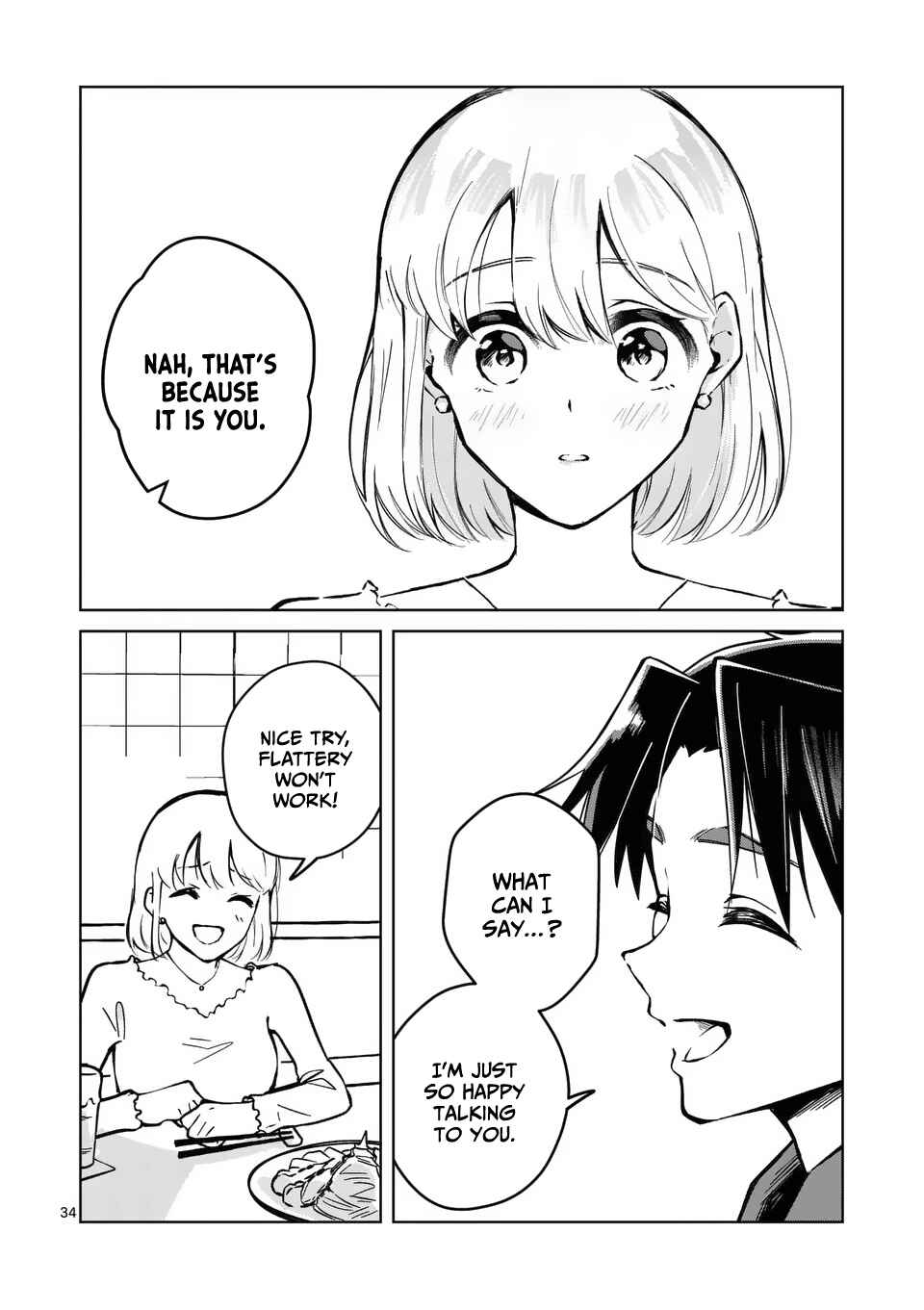 Koibito Ijou no Koto wo, Kanojo Janai Kimi to Chapter 1 page 34