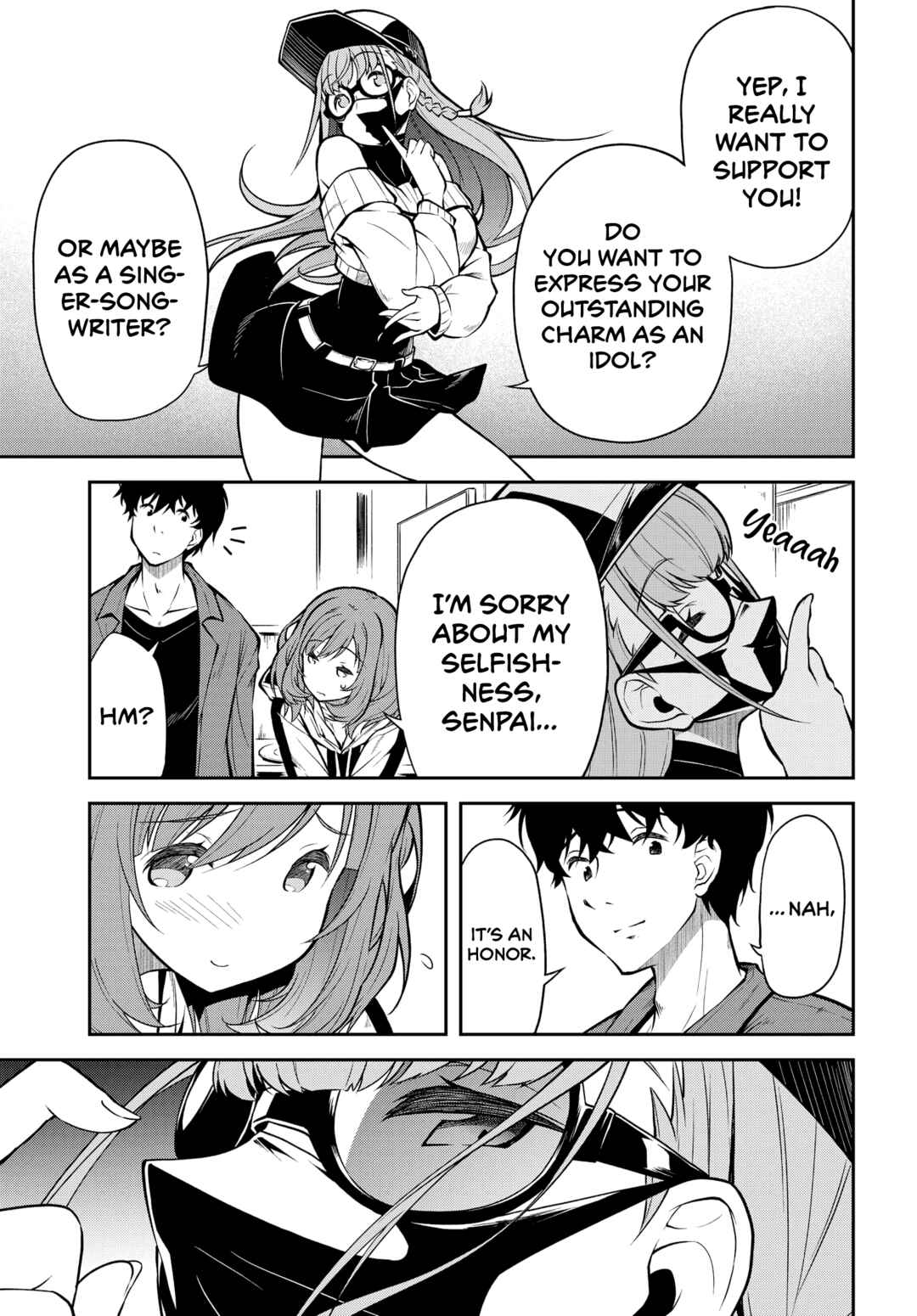 Kokumin-teki Idol ni natta Osana-Najimi ga Boro-Apart ni Sunderu Ore no Tonari ni Hikkoshitekita Ken Chapter 4.1 page 9