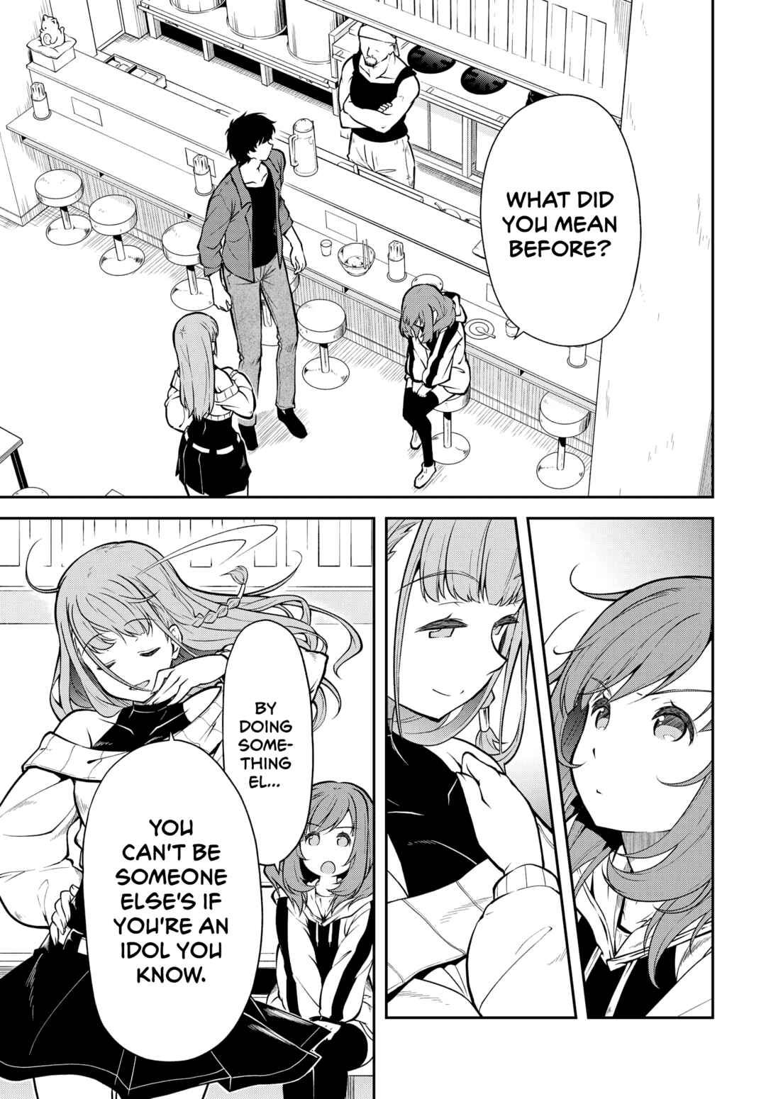 Kokumin-teki Idol ni natta Osana-Najimi ga Boro-Apart ni Sunderu Ore no Tonari ni Hikkoshitekita Ken Chapter 4.1 page 15