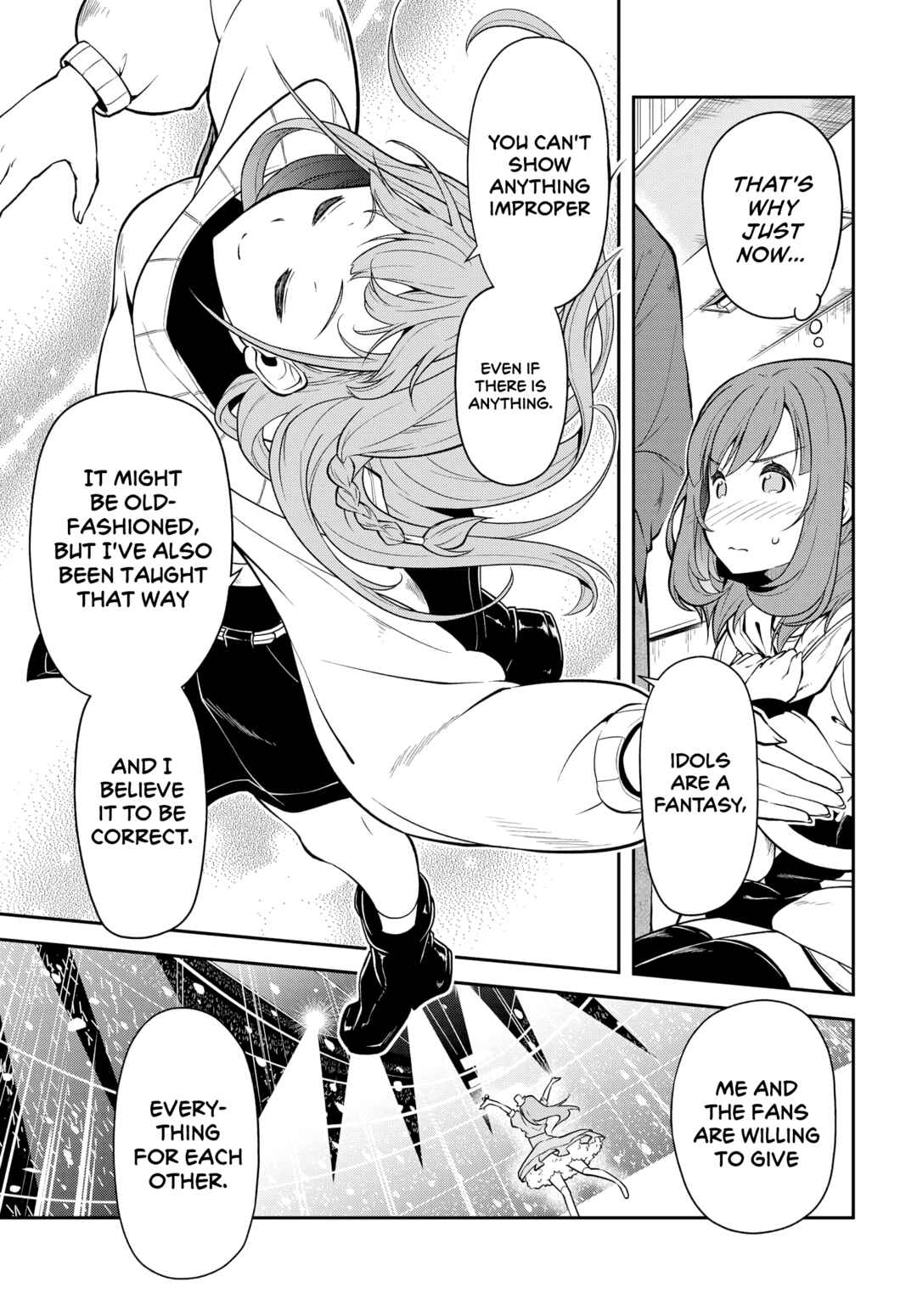 Kokumin-teki Idol ni natta Osana-Najimi ga Boro-Apart ni Sunderu Ore no Tonari ni Hikkoshitekita Ken Chapter 4.1 page 17