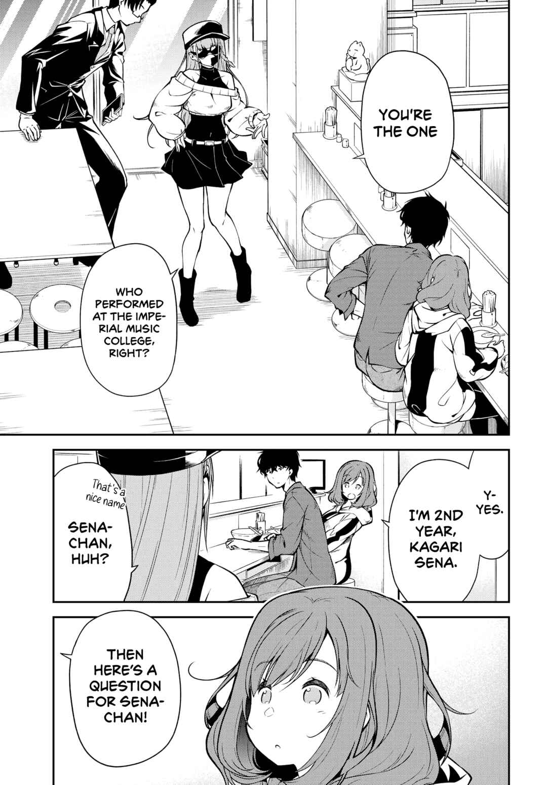 Kokumin-teki Idol ni natta Osana-Najimi ga Boro-Apart ni Sunderu Ore no Tonari ni Hikkoshitekita Ken Chapter 4.1 page 1