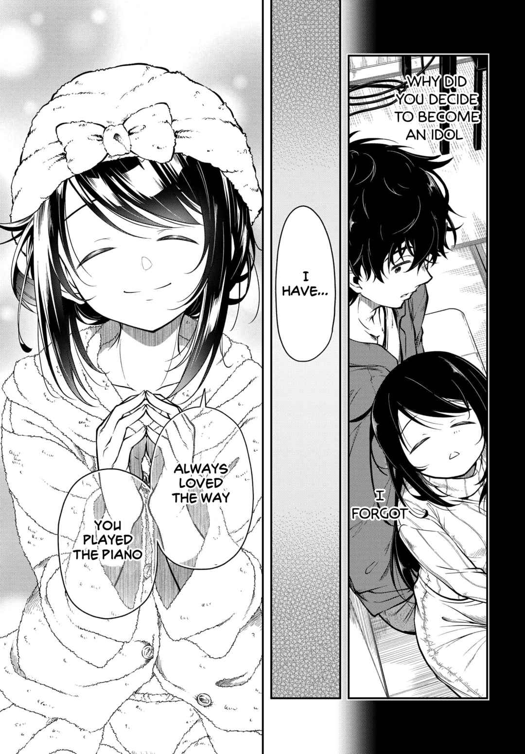 Kokumin-teki Idol ni natta Osana-Najimi ga Boro-Apart ni Sunderu Ore no Tonari ni Hikkoshitekita Ken Chapter 8 page 15