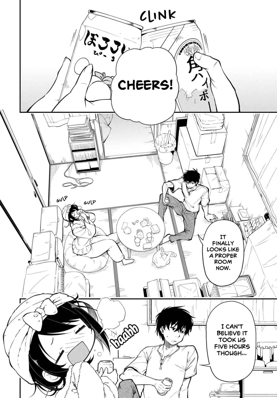 Kokumin-teki Idol ni natta Osana-Najimi ga Boro-Apart ni Sunderu Ore no Tonari ni Hikkoshitekita Ken Chapter 8 page 4