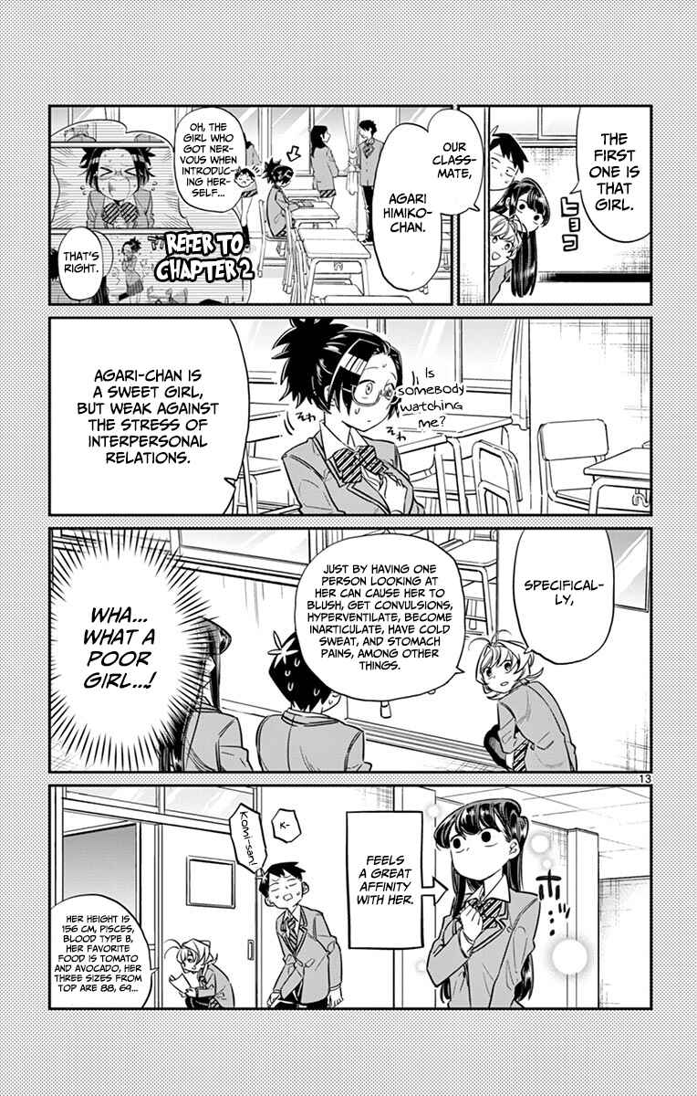 Komi-san wa Komyushou Desu. Chapter 14 page 12