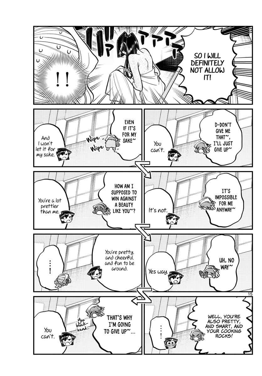 Komi-san wa Komyushou Desu. Chapter 228 page 14
