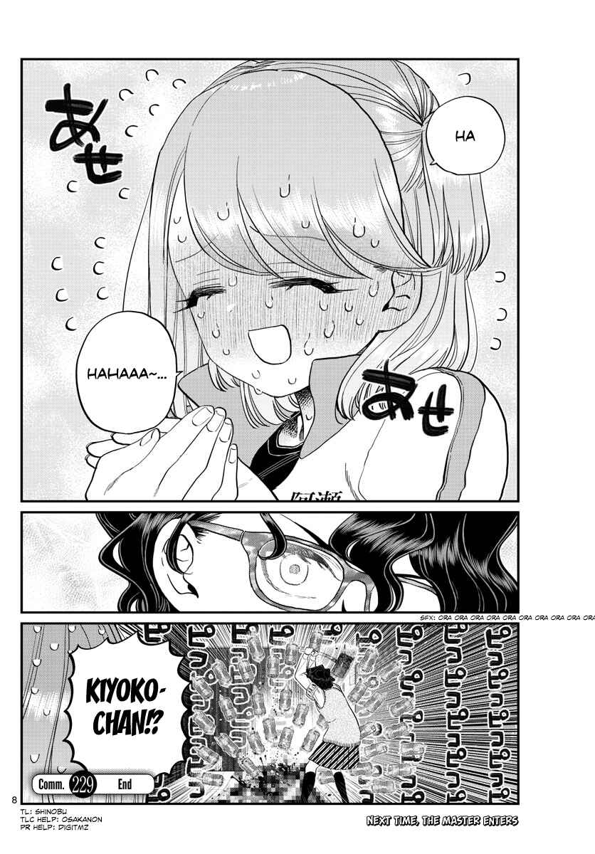 Komi-san wa Komyushou Desu. Chapter 229 page 9