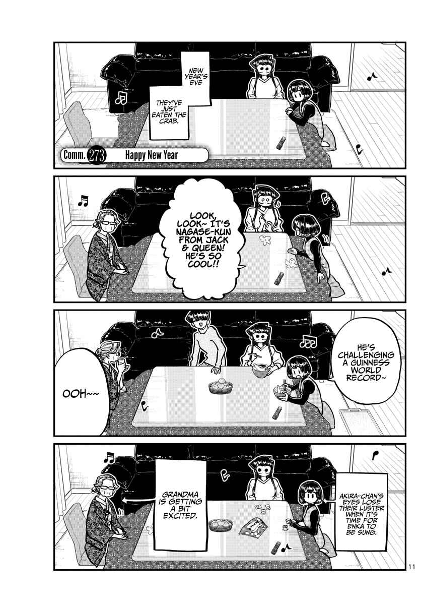 Komi-san wa Komyushou Desu. Chapter 273 page 0