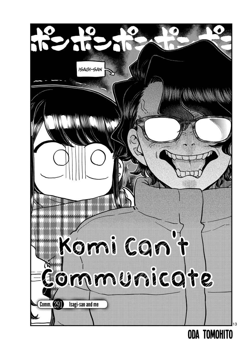 Komi-san wa Komyushou Desu. Chapter 291 page 0