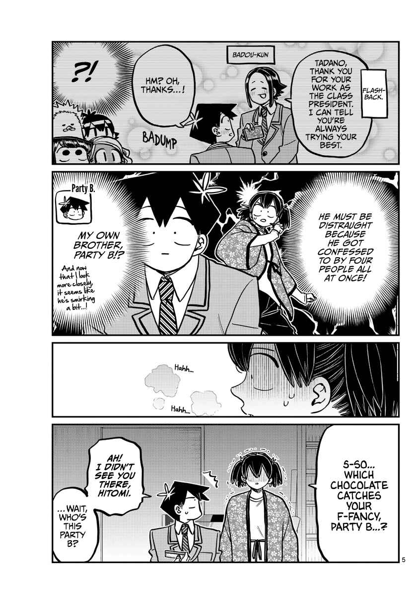 Komi-san wa Komyushou Desu. Chapter 307 page 4