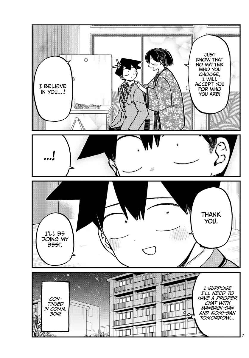 Komi-san wa Komyushou Desu. Chapter 307 page 6