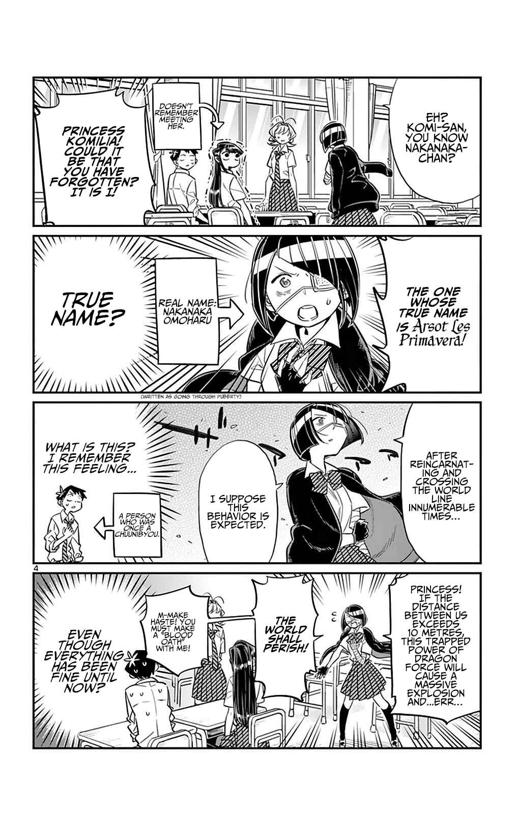 Komi-san wa Komyushou Desu. Chapter 31 page 3