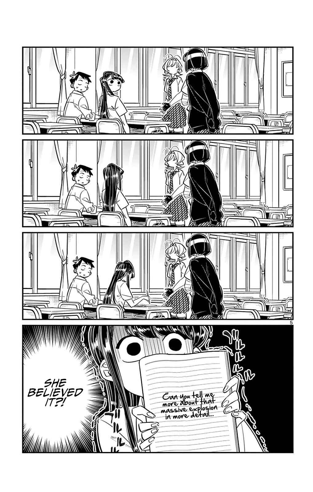 Komi-san wa Komyushou Desu. Chapter 31 page 4
