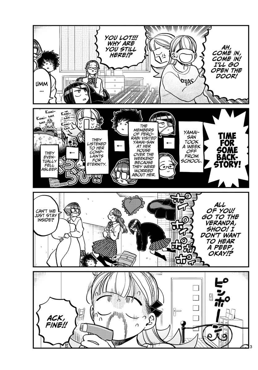 Komi-san wa Komyushou Desu. Chapter 312 page 2