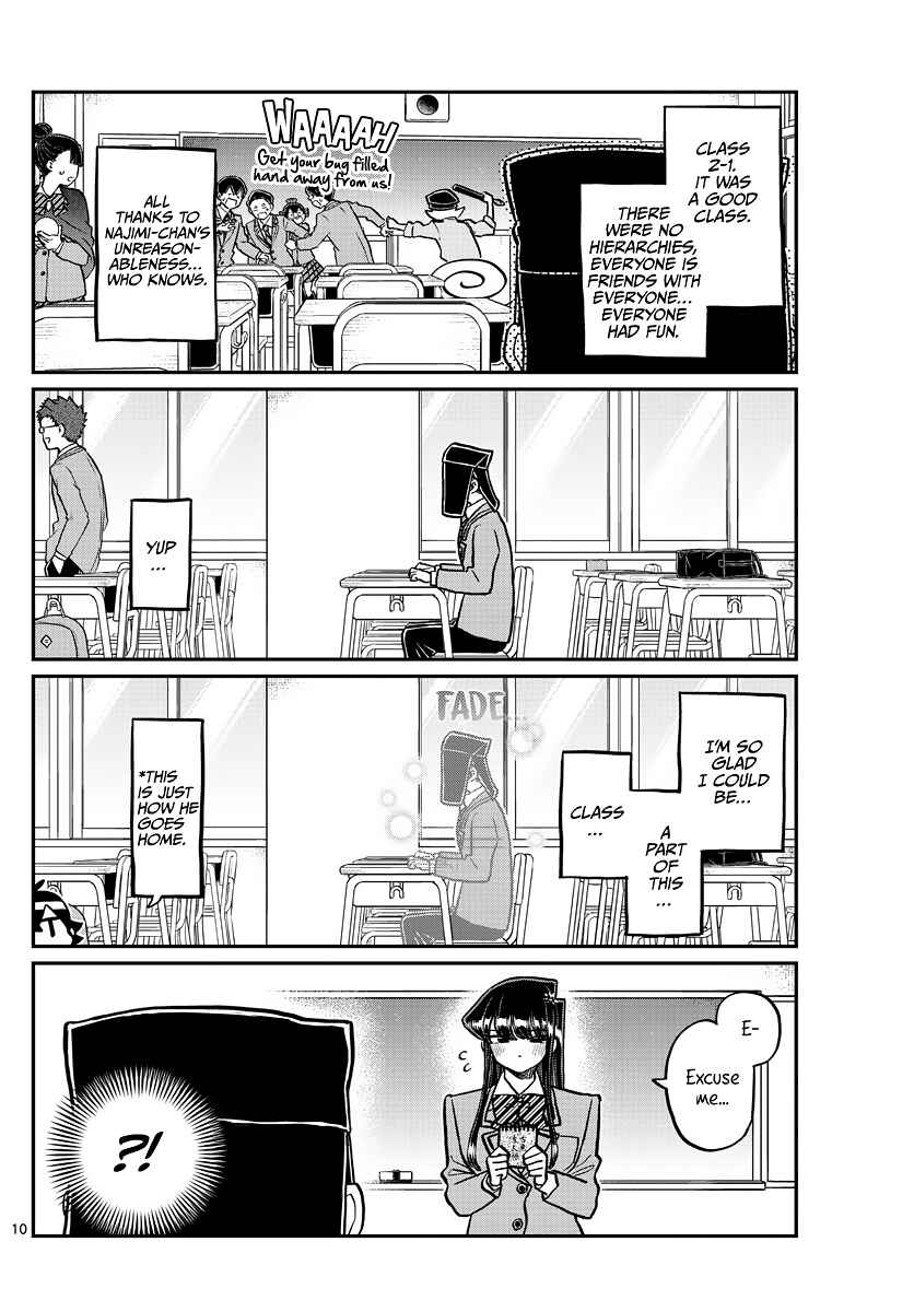 Komi-san wa Komyushou Desu. Chapter 323 page 9