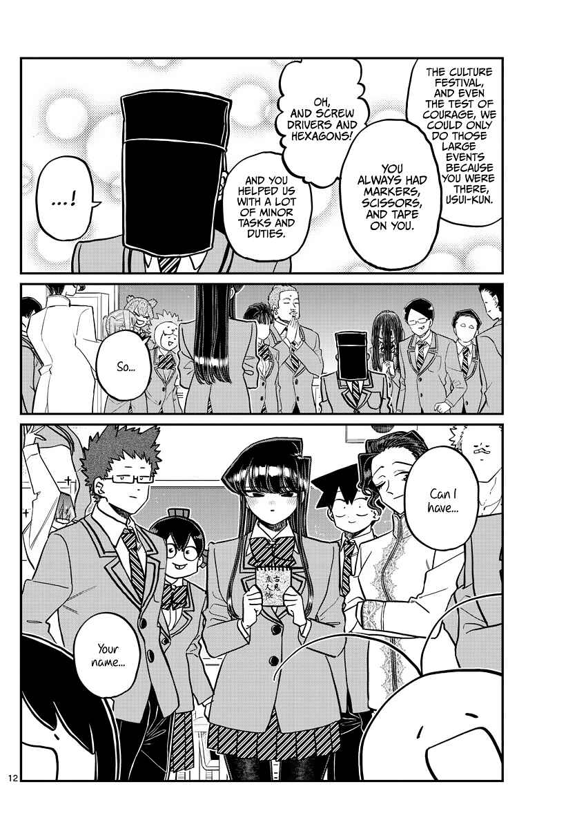 Komi-san wa Komyushou Desu. Chapter 323 page 11