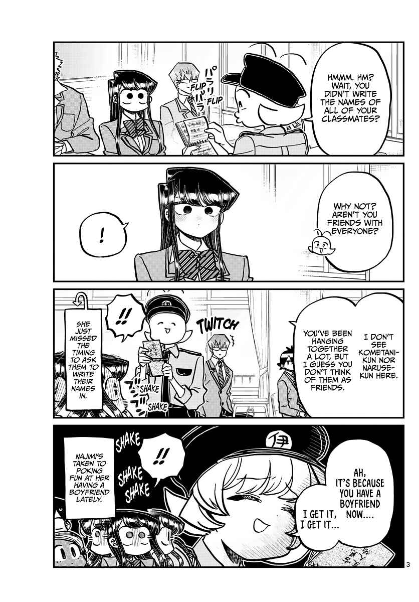 Komi-san wa Komyushou Desu. Chapter 323 page 2