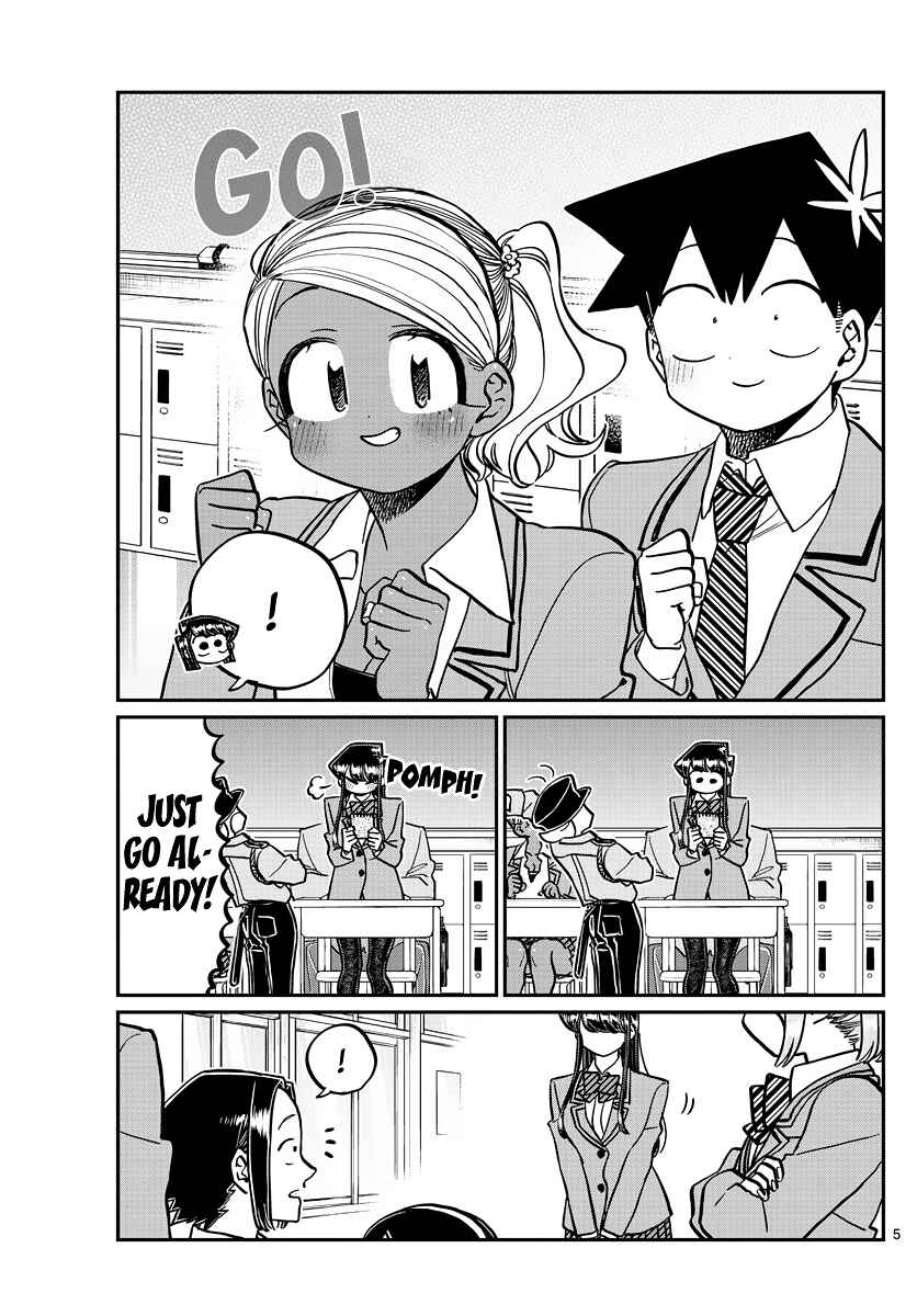 Komi-san wa Komyushou Desu. Chapter 323 page 4