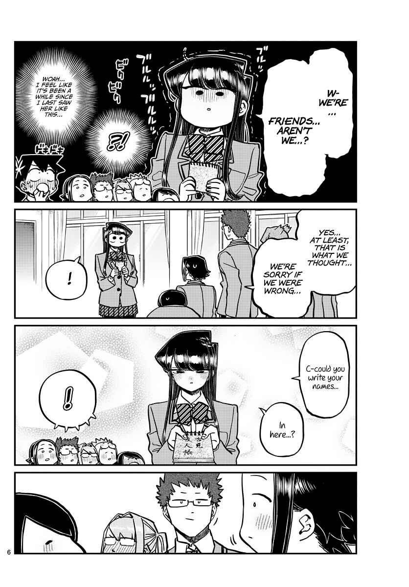 Komi-san wa Komyushou Desu. Chapter 323 page 5