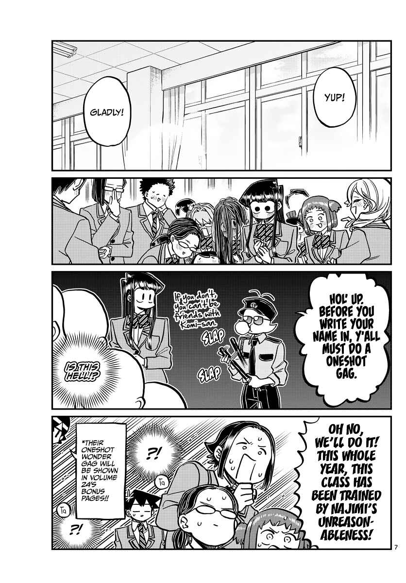Komi-san wa Komyushou Desu. Chapter 323 page 6