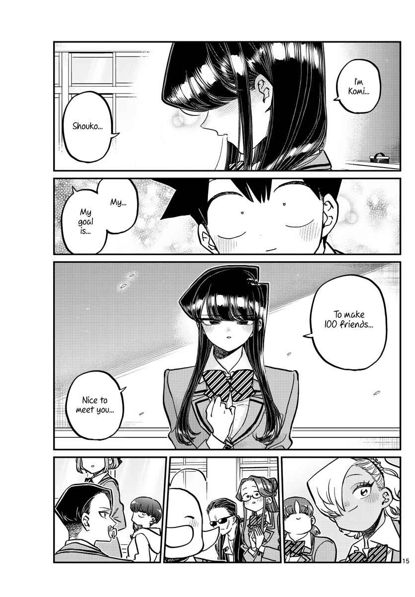 Komi-san wa Komyushou Desu. Chapter 325 page 14