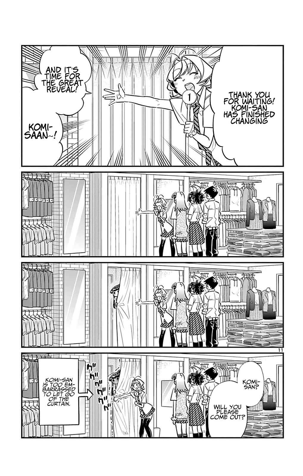Komi-san wa Komyushou Desu. Chapter 33 page 10