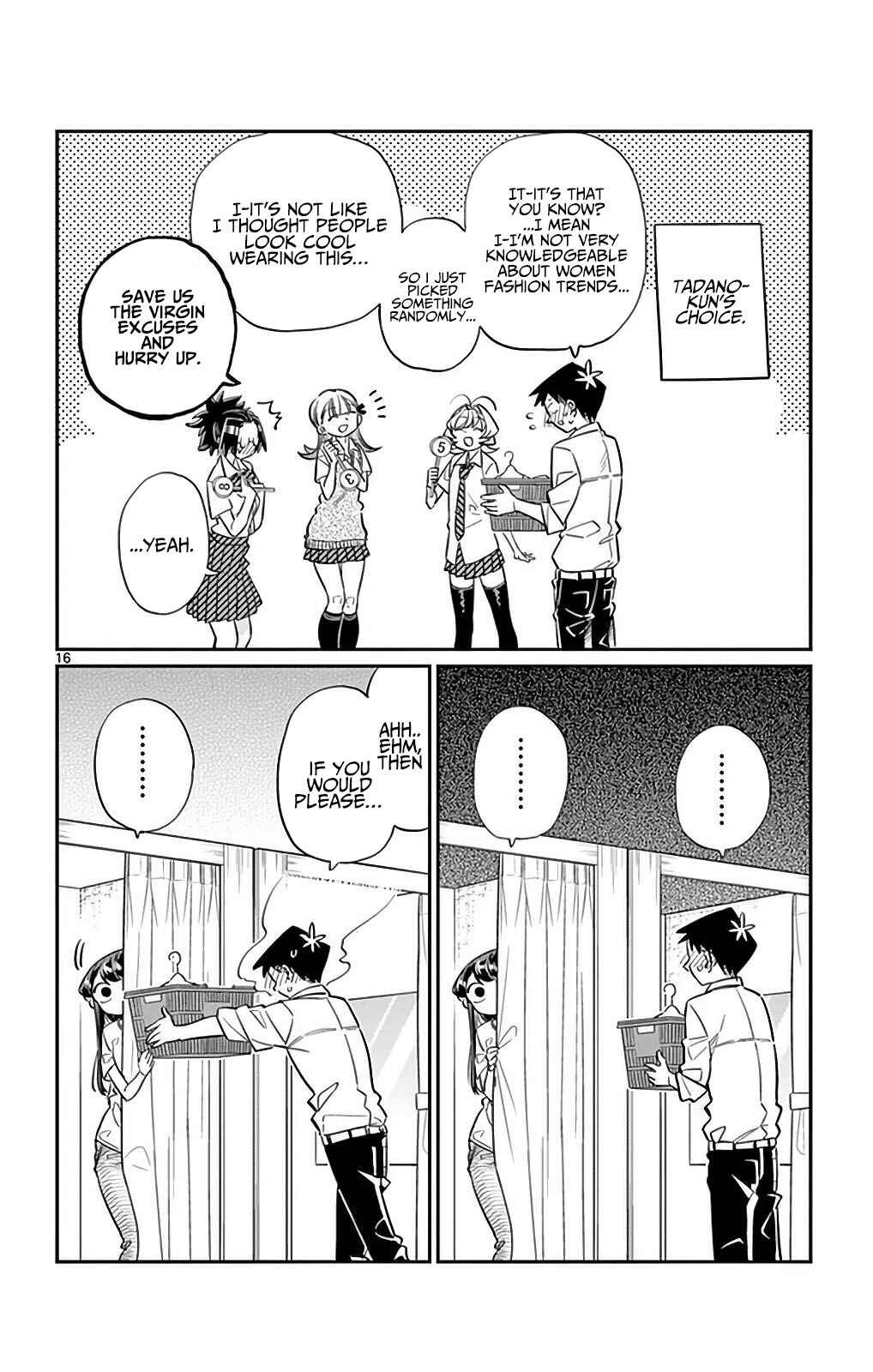Komi-san wa Komyushou Desu. Chapter 33 page 15