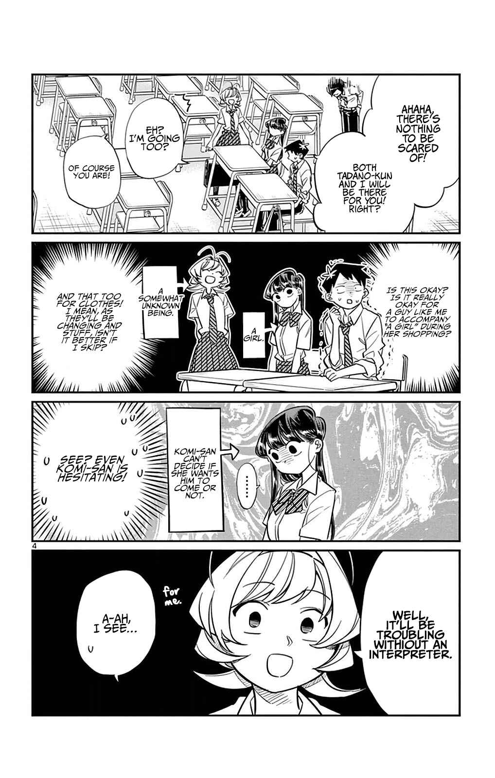 Komi-san wa Komyushou Desu. Chapter 33 page 3