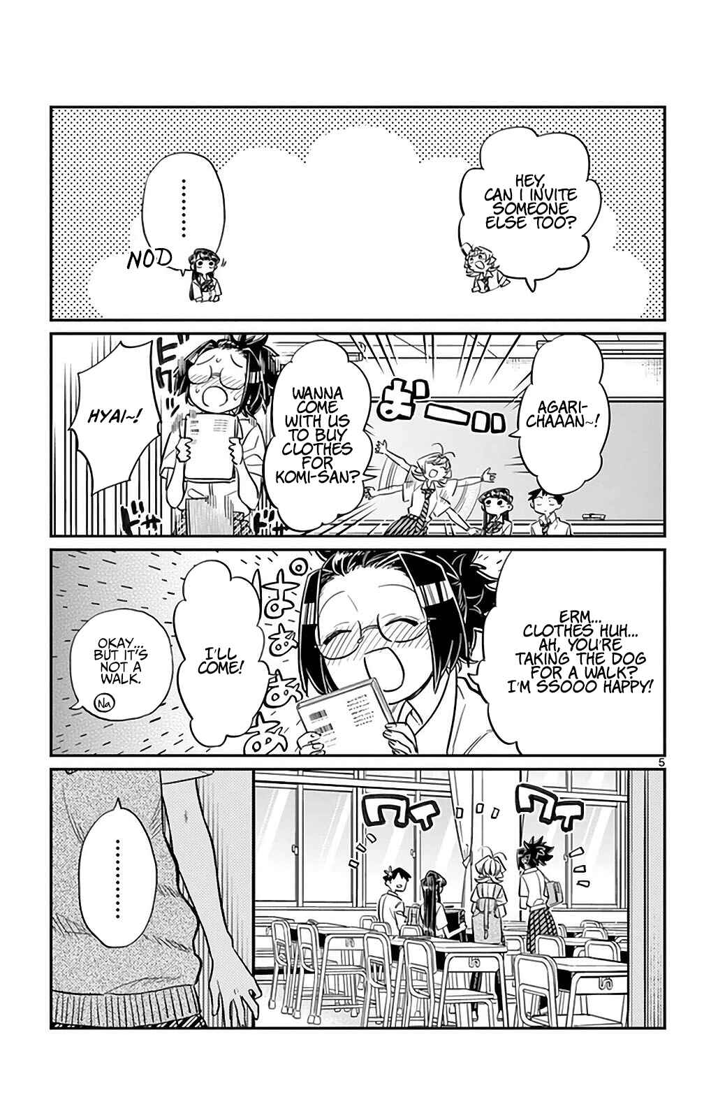 Komi-san wa Komyushou Desu. Chapter 33 page 4