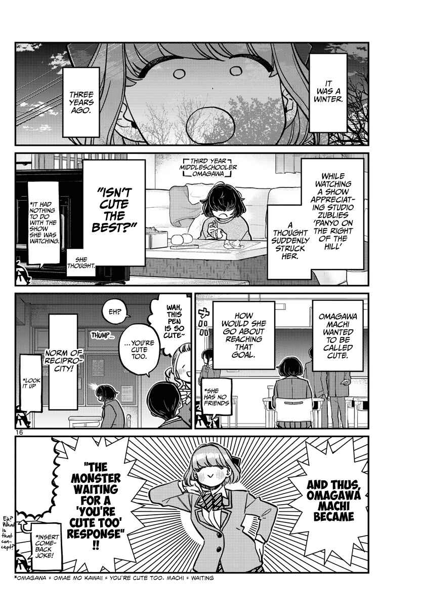 Komi-san wa Komyushou Desu. Chapter 331 page 15